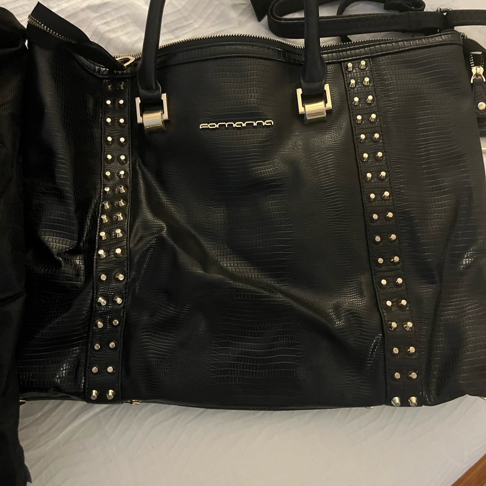 Beautiful black Fornarina bag! Brand new with tags